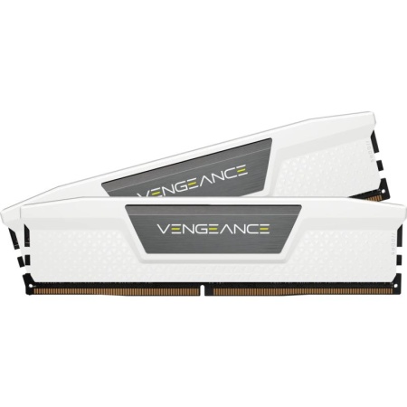 Memorie RAM Corsair, DIMM, DDR5, 32GB, 5600MHz, 1.25V, CL40, Kit of 2, Vengeance, alb - Img 3