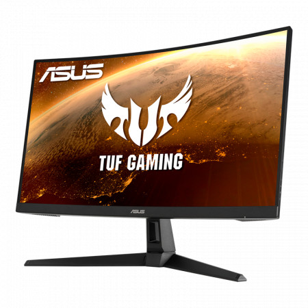 Monitor 27" ASUS VG27VH1B, Panel Size (inch): 27, Resolution: 1920x1080 ,Aspect Ratio: 16:9, Panel Type: VA, Backlight Type: LED, Curvature:1500R, Brightness (Typ.) : 250cd/㎡, Contrast Ratio (Typ.): 3000:1,SmartContrast Ratio (ASCR) : 100,000,000:1,
