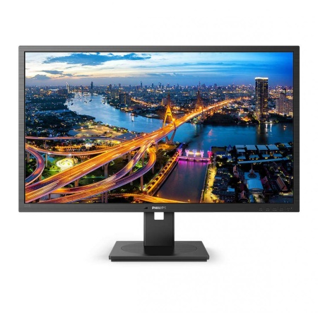Monitor 31.5" PHILIPS 325B1L, WQHD 2560*1440, 75 Hz, IPS, WLED, 250cd/mp, 16:9, 1200:1, 4 ms, Anti-Glare, 3H, Haze 25%, 178/178, Low BlueMode, DP, 2* HDMI, 4* USB, boxe 2* 3W, Kensington lock, VESA 100* 100,pivot, cabluri HDMI/ DP incluse, culoare negru