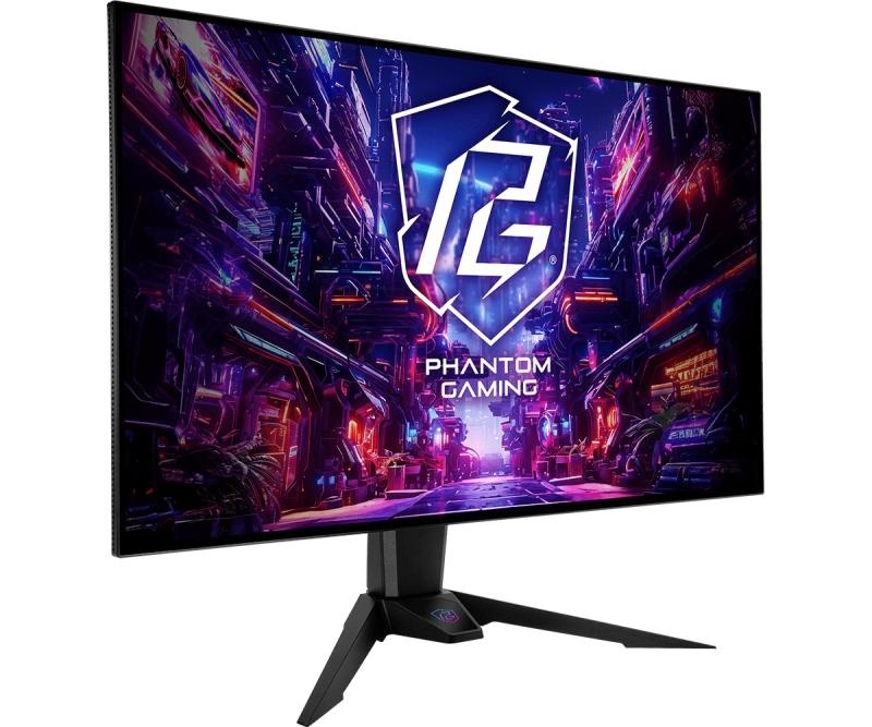 Monitor Gaming Asrock PGO32UFS PHANTOM GAMING, diagonala: 31.5", Aspect: 16:9, anti-glare, Rezolutie: 3840 x 2160, Refresh rate: Dual UHD 240Hz/ FHD 480Hz, Luminozitate: 400 cd/m2, Contrast: 1,500,000:1, unghi vizualizare: 178°(H) / 178°(V), culori: - Img 3