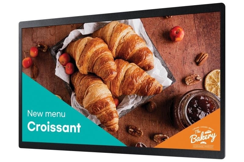 Monitor signage SAMSUNG QB24C, 24", 250nit, 16/7, FHD, 14ms, contrast static 1000:1, mătuire 25%, Tizen 7.0, MagicINFO, stocare 8GB. Temperature sensor, auto source switching &amp; recovery, Button Lock, Hot key option, Plug&amp;Play. Conectivitate: WiFi, BT, - Img 5