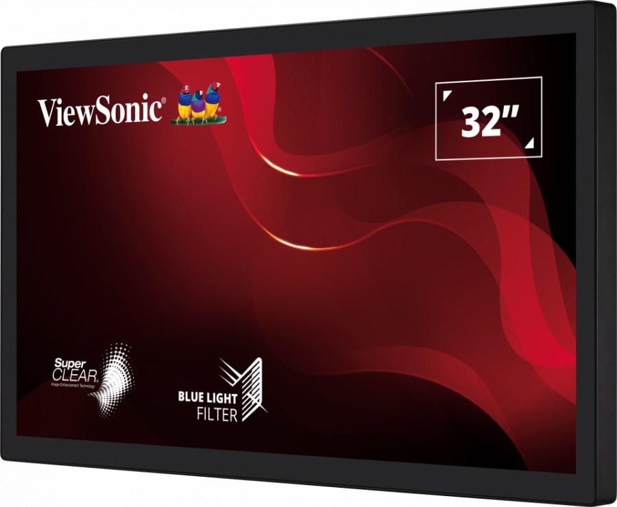 Monitor ViewSonic 32" TD3207, Touch: 10pts, Diagonal (inch): 32, Diagonal (cm): 81, Aspect ratio: 16:9, Panel: VA, Resolution: 1920x1080, Refresh Rate: 60Hz, Response time GtG: 5ms, Brightness (max): 450 cd/m², Contrast (static) : 3000:1, Contrast - Img 2