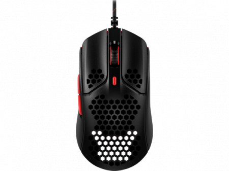 Mouse HP HYPERX Pulsefire Haste, wireless, negru-rosu