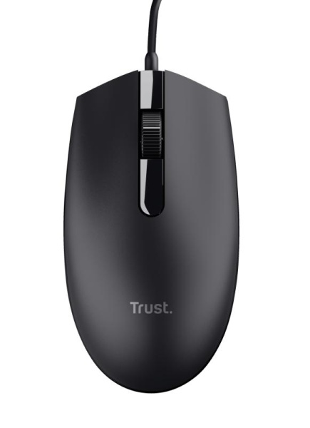 Mouse Trust Basi, cu fir, negru - Img 4