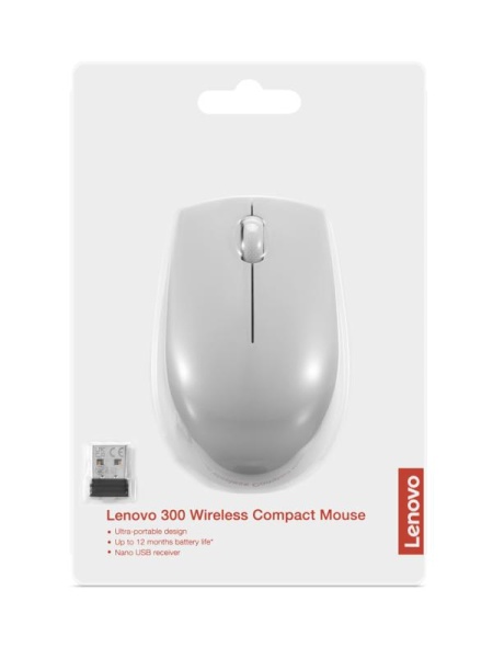 Mouse wireless Lenovo 300, Arctic Grey - Img 7