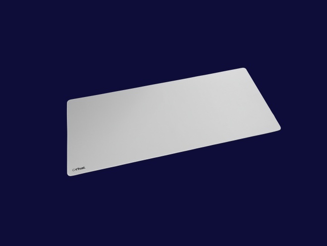 Mousepad Trust GXT 759W XXL gaming, material PET, suprafata usoara, alb - Img 2