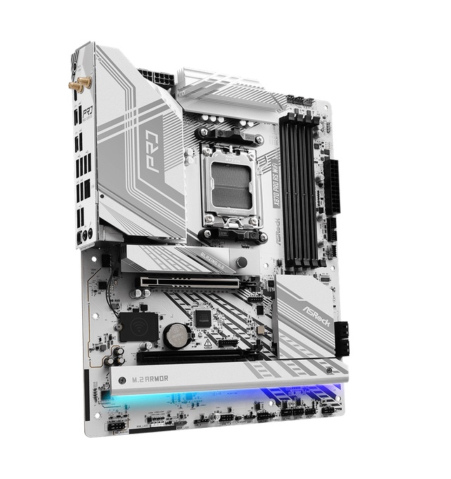 Placa de baza ASRock X870 Pro RS WiFi, Socket AM5, DDR5, ATX - Img 3
