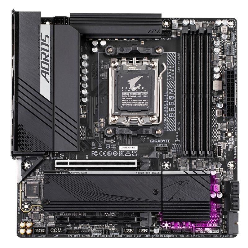 Placa de bază Gigabyte B650M AORUS ELITE AM5 - Img 3