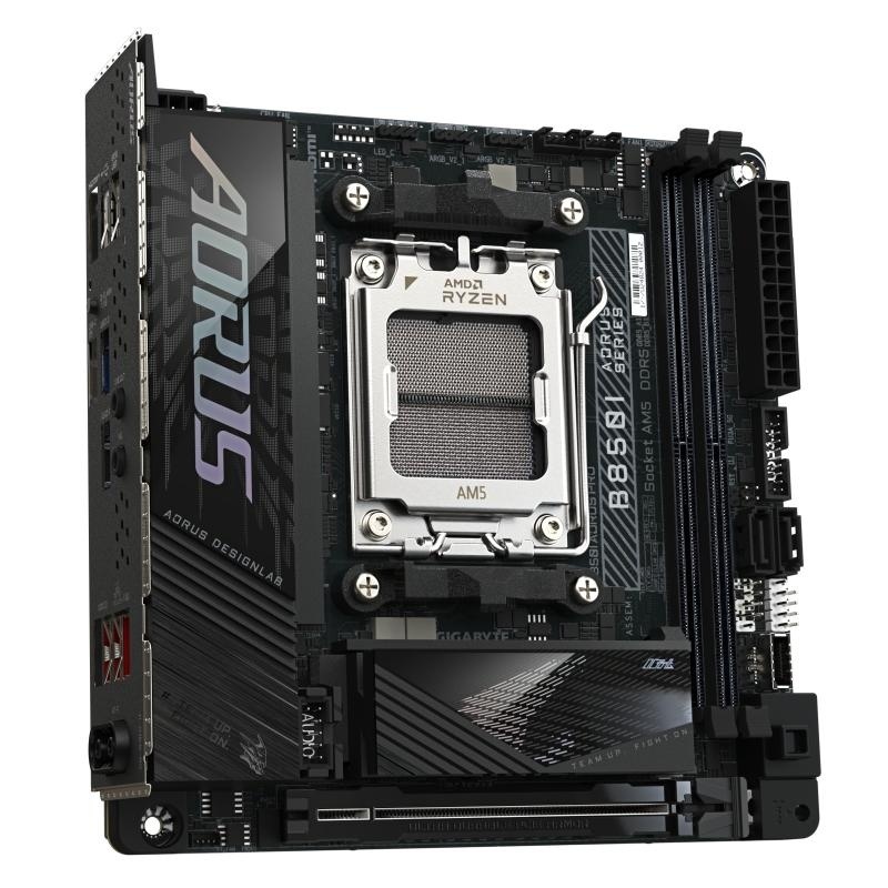 Placa de Baza GIGABYTE B850I AORUS PRO AM5, 2x DDR5, 1x HDMI, 1x PCIE 5.0 x16, 2x M.2, 2x SATA 6GB/s, mini-ITX - Img 5