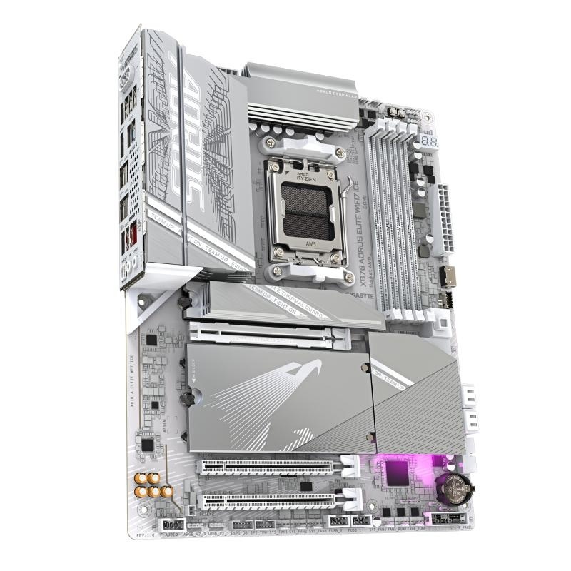 Placa de bază Gigabyte X870 AORUS ELITE WIFI7 ICE AM5 - Img 9