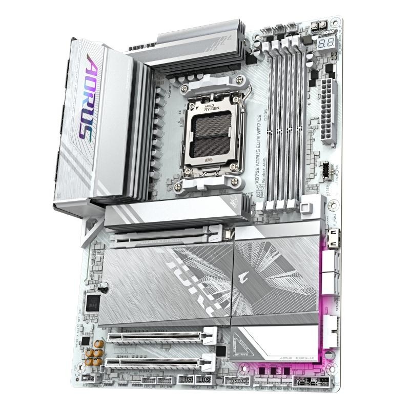 Placa de bază Gigabyte X870E AORUS ELITE WIFI7 ICE AM5 - Img 5