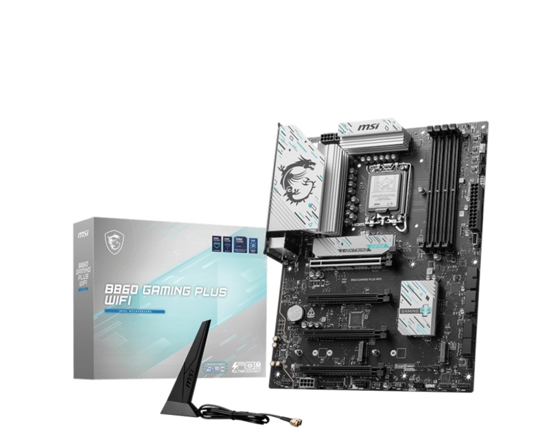 Placa de Baza MSI B860 GAMING PLUS WIFI LGA1851, 4x DDR5, 1x HDMI 1x DP 1x Type-C DP, 4x PCIE x16, 3x M.2, 4x SATA 6GB/s, ATX - Img 6