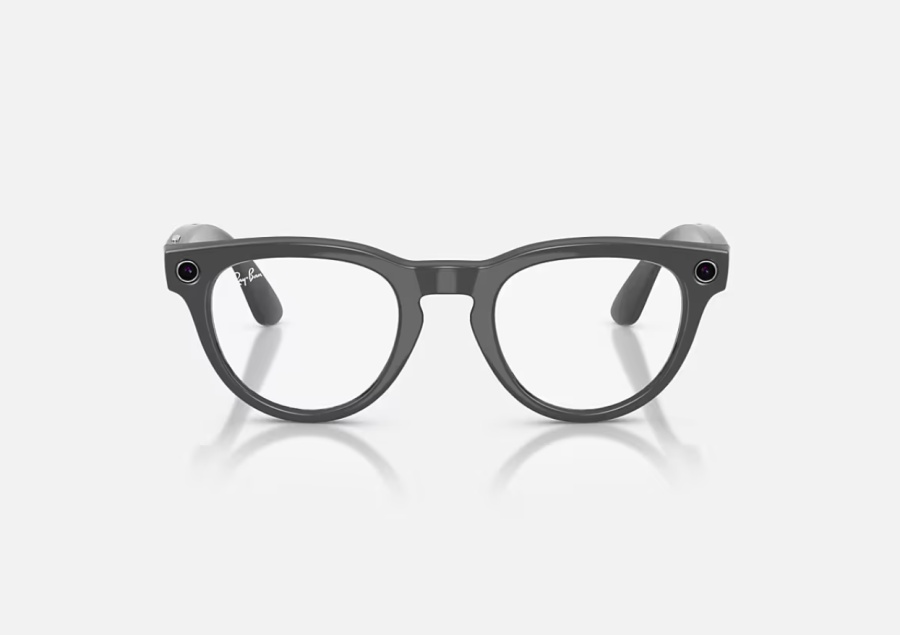 Ray-Ban Meta Headliner Gen 2 AI Glasses Shiny Asteroid Grey/Clear/Emerald Transitions RW4013 6702CE 50 - Img 3