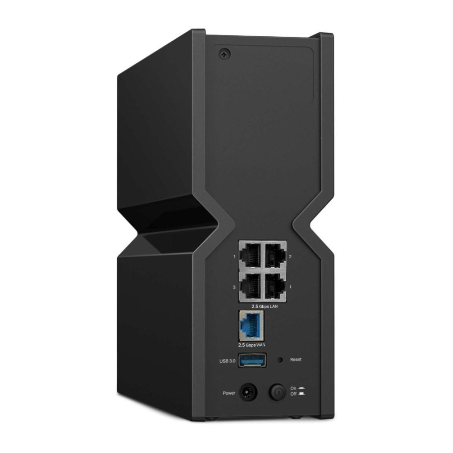 Router Wireless TP-Link ARCHER BE550, 1xWAN 2.5 Gbps, 4xLAN 2.5 Gbps, 6 antene externe, tri-band AC750 (5760/2880/574Mbps), Buton WirelessON/OFF,buton WPS - Img 2