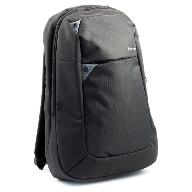 Rucsac laptop Targus Intellect, pentru laptopuri de 15.6", capacitate 16 litri, material poliester, dimensiuni: 30.5 x 11 x 42.5 cm, greutate 0.47 kg, negru/gri - Img 10