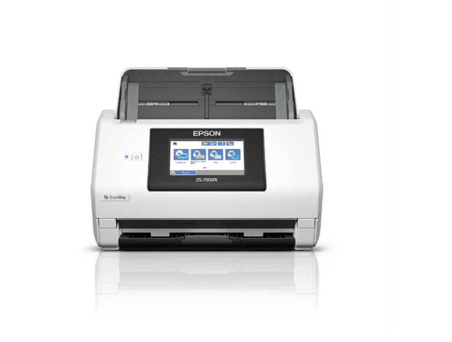 Scanner Epson DS-790WN, dimensiune A4, tip sheetfed, viteza scanare: 45ppm alb-negru si color, rezolutie optica 600x600dpi, ADF Single Pass 50 pagini, duplex, senzor CCD, Scan to Email, Scan to Email, Scan to FTP, Scan to Microsoft SharePoint®, Scan to - Img 4