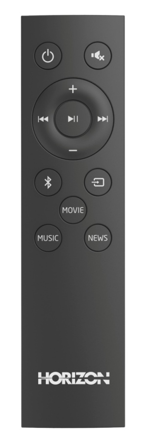 SOUNDBAR HORIZON HAV-S3130 / System 2.1 / Max Audio Power 150W (45W x2 + 60W) / Built-In Subwoofer / Digital Optical / AUX (3.5mm) / HDMI-ARC (CEC) / BT 5.4 / USB Playback / DOT-Matrix Display / Remote + Button Keys / Impedance: 6Ω x2 + 4Ω / Signal to - Img 5
