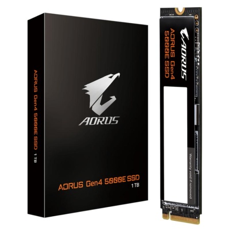 SSD GIGABYTE AORUS 1TB, M.2, PCI-Express 4.0 x4, NVMe 1.4, viteza citire: 5000 MB/s, Viteza scriere: 4600 MB/s. - Img 4