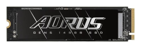 SSD GIGAYBYTE AORUS GEN5 14000 1TB, viteza de citire 13600 MB/s, viteza de scriere 10200 MB/s, M.2 2280