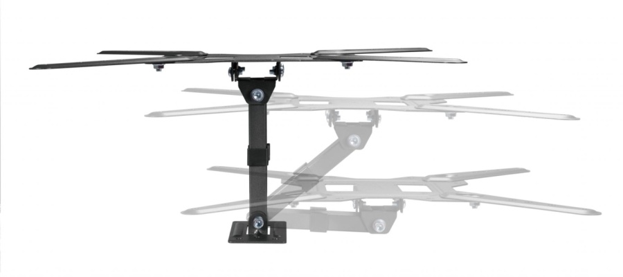 Suport TV de perete Serioux, TV68-441, compatibilitate dimensiune ecran: 23"-55", compatibilitate VESA: 100x100, 100x200, 200x100, 200x200, 300x200, 400x200, 300x300, 400x300, 400x400, greutate maximă suportata: 30kg, distanta fata de perete: 60~208mm, - Img 7