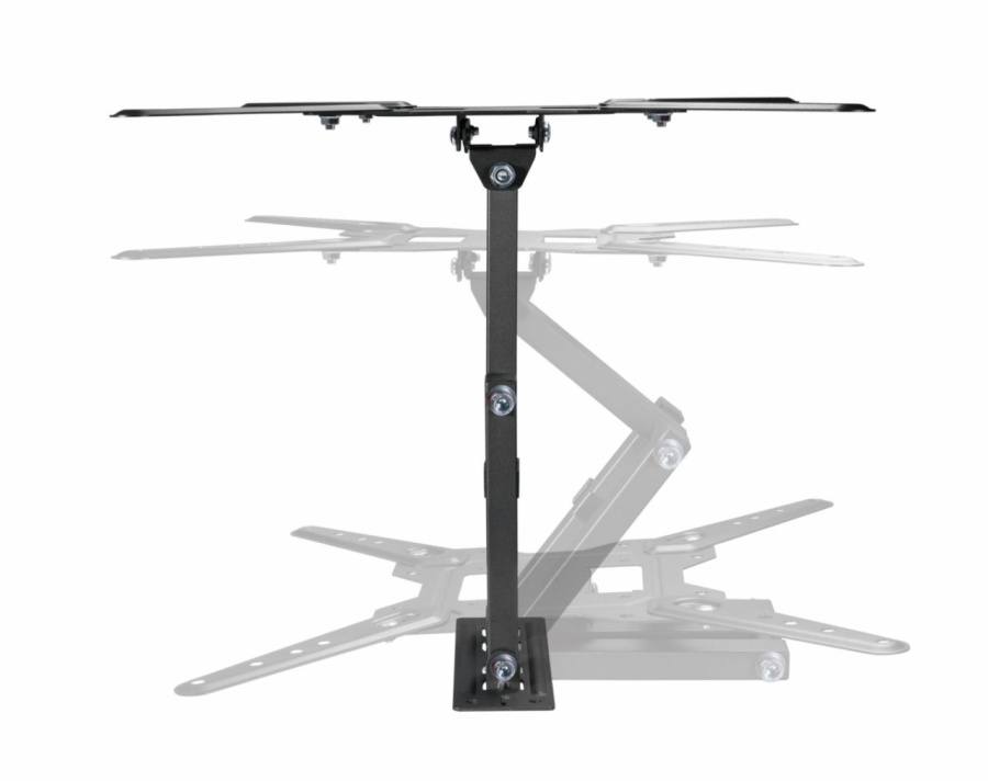 Suport TV Serioux LCD/LED, TV68-443, compatibilitate dimensiune ecran 23"-55", material otel, VESA:100x100, 100x200, 200x100, 200x200, 300x200, 400x200, 300x300, 400x300, 400x400, greutate maximă suportata: 30 kg, profil: 60~382mm, inclinare: ＋3°～-10°, - Img 7