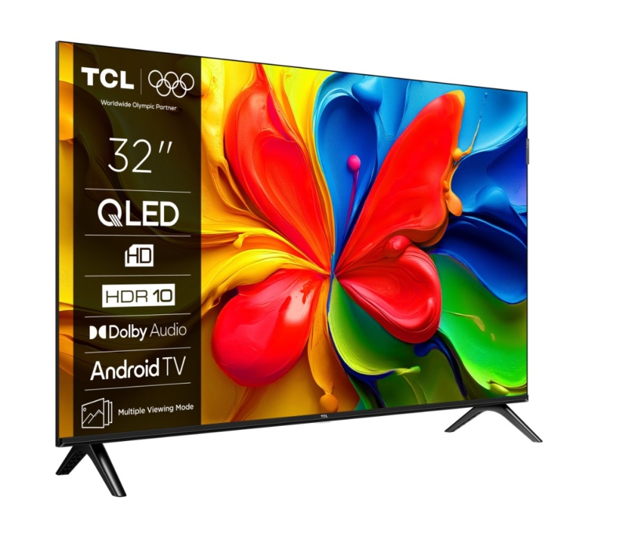 Televizor TCL QLED 32S41K, 80 cm, Smart Android TV, HD - Img 2