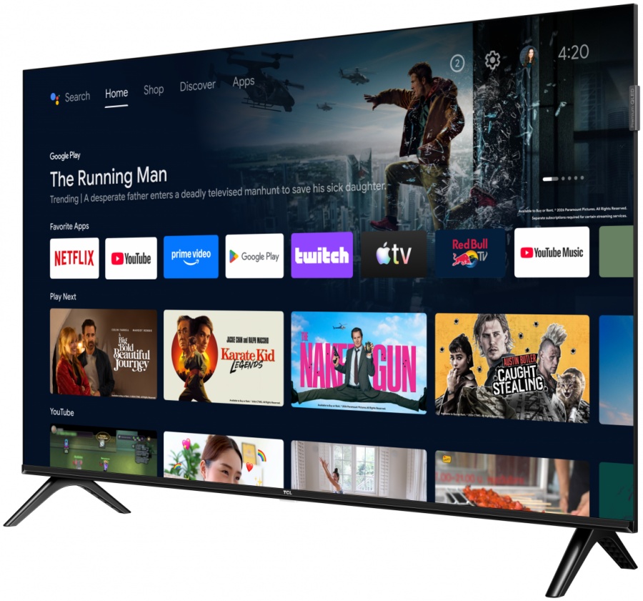 Televizor TCL QLED 43S5L, 108 cm, Smart Android TV, Full HD, Clasa F (Model 2026) - Img 2