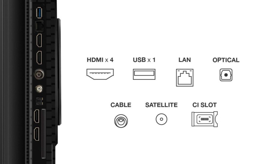 Televizor TCL QLED 65P8K, 164 cm, Smart Google TV, 4K, 100Hz, Clasa F - Img 4
