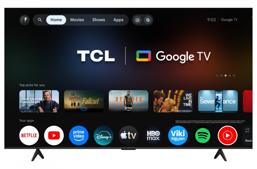 Televizor TCL QLED 85QLED780L, 214 cm, Smart Google TV, 4K, Onkyo (Model 2026) - Img 2
