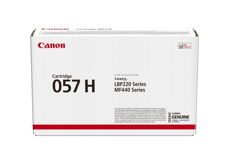 Toner Canon CRG057H black, capacitate 10k pagini, pentru LBP223DW; LBP226DW; LBP228X; MF443DW; MF445DW; MF446X; MF449X. - Img 2
