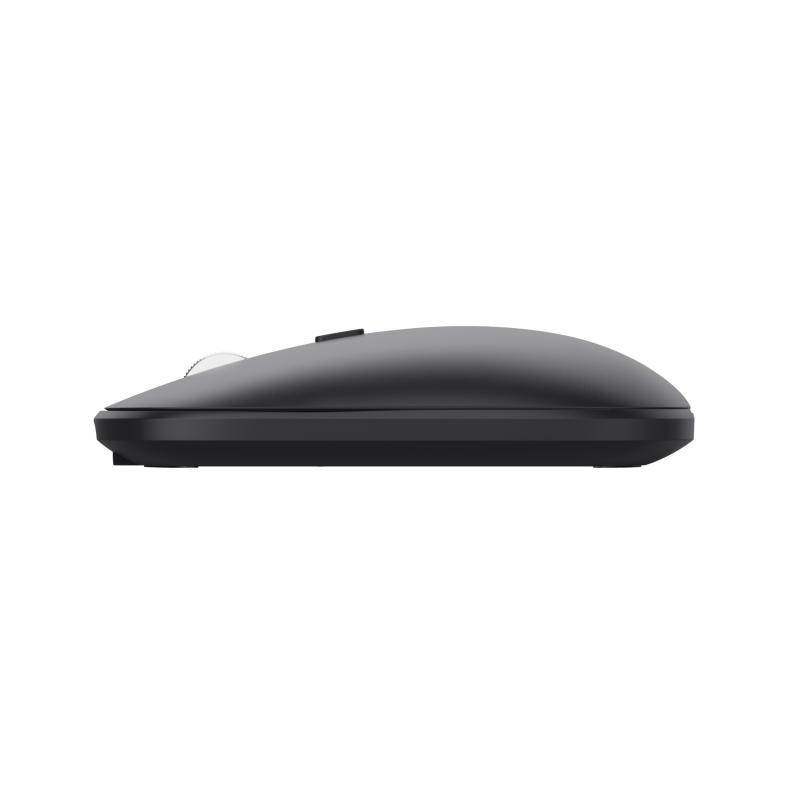 Trust Kit Wireless keyboard+mouse Lyra, mouse optic, rezolutie maxima 1200 DPI, conectivitate wireless, intefata USB-C, USB-A, negru - Img 10