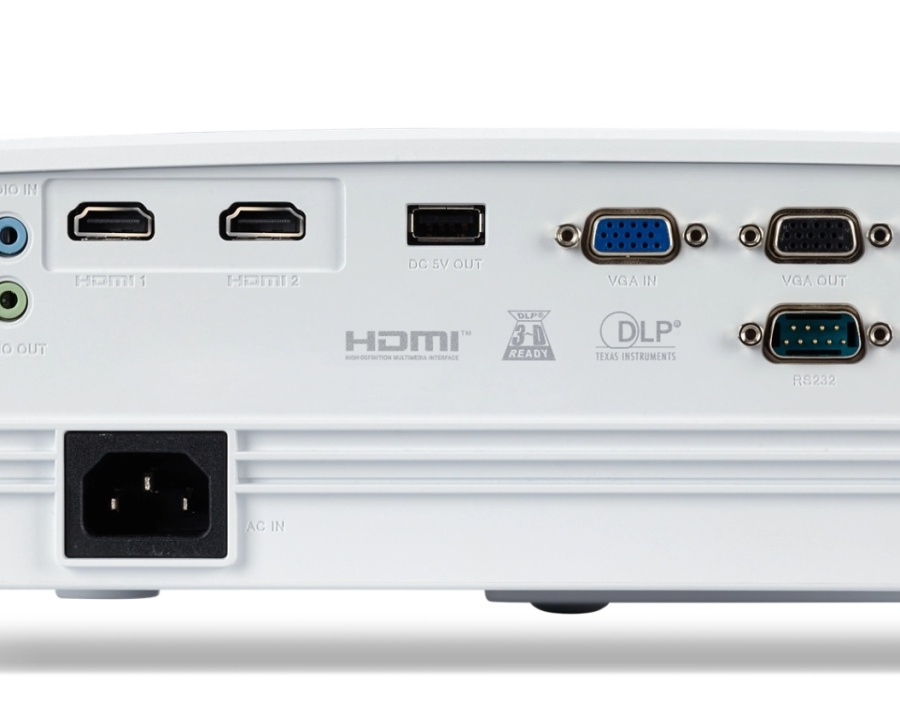Videoproiector Acer P1257i, DLP 3D ready, 4800 lumeni/ 3600 lumeni Eco, XGA 1024* 768, up to WUXGA 1920* 1200, 4:3/ 16:9, 20.000:1, zoom 1.3x, dimensiune maxima imagine 300", distanta maxima de proiectie 9.2 m, boxa 10W, lampa 5.000 ore/ 15.000 ore - Img 2