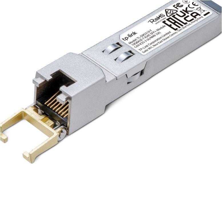 "10GBASE-T RJ45 SFP+ Module SPEC: 10Gbps RJ45 Copper Transceiver, Plug and Play with SFP+ Slot, Support DDM (Temperature and Voltage), Up to 30 m Distance (Cat6a or above)" - Img 2