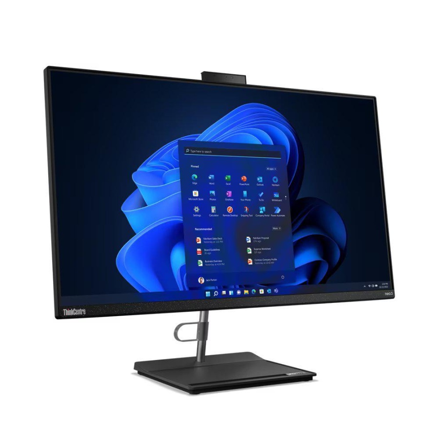 All-in-One Lenovo, ThinkCentre neo 30a 27 Gen 4, 27" FHD (1920x1080) IPS 250nits Anti-glare, 72% NTSC, No Touch, Intel Core i5-13420H, 8C (4P + 4E) / 12T, P-core 2.1 / 4.6GHz, E-core 1.5 / 3.4GHz, 12MB, 1x 8GB SO- DIMM DDR4-3200, 512GB SSD M.2 2280 PCIe - Img 2