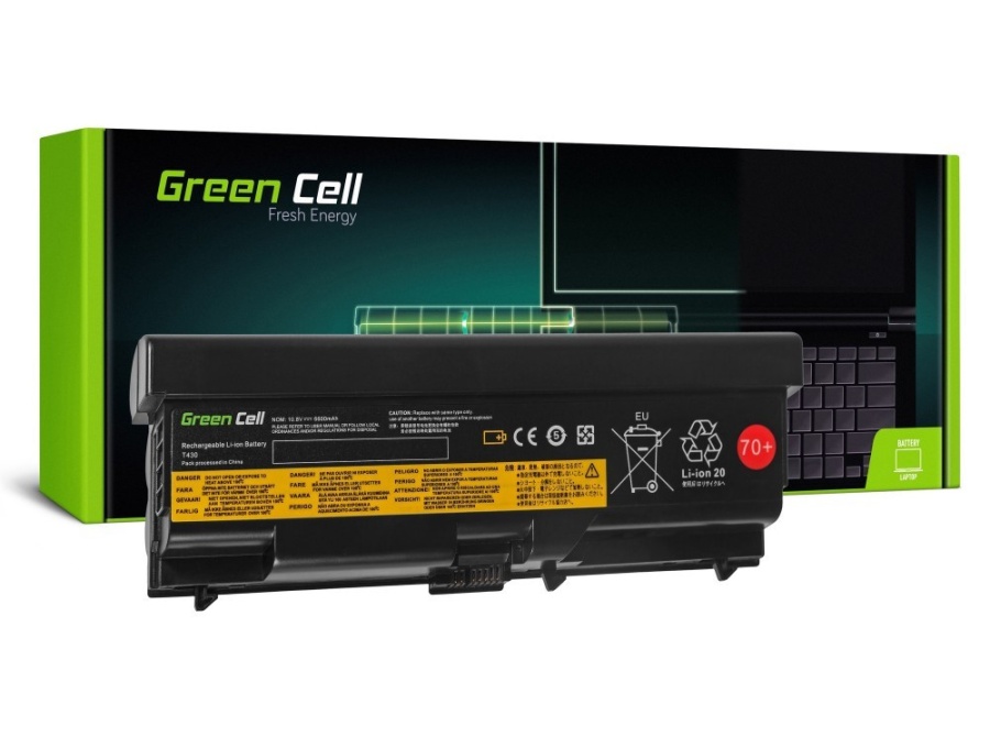 Baterie compatibila extinsa Green Cell pentru laptop Lenovo ThinkPad L430 L530 T430 T430i T530 T530i W530, model Lenovo FRU 0A36303 42T4757 42T4790 42T4791 42T4792 42T4793 42T4794 42T4795 42T4911 45N1000 45N1001 45N1003 45N1005 45N1006 45N1007 - Img 2