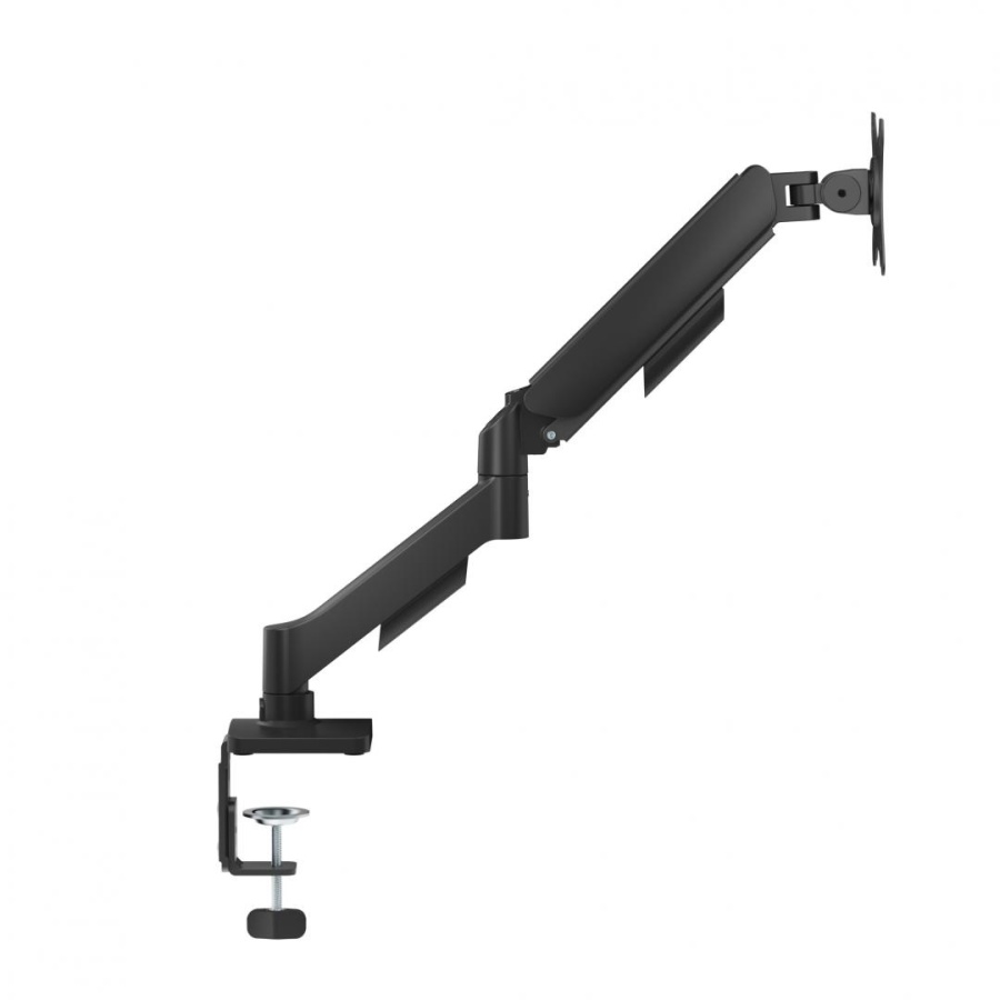 Braț pentru monitor cu contragreutate Material: Oțel, Plastic Tehnologie: Arc Suprafață finisaj : Vopsit electrostatic, Acoperire cu Pulbere Dimensiune compatibila ecran: 17"-32" Greutate maxima (pe ecran): 2~9 kg Compatibilitate VESA: 75x75, 100x100 - Img 2