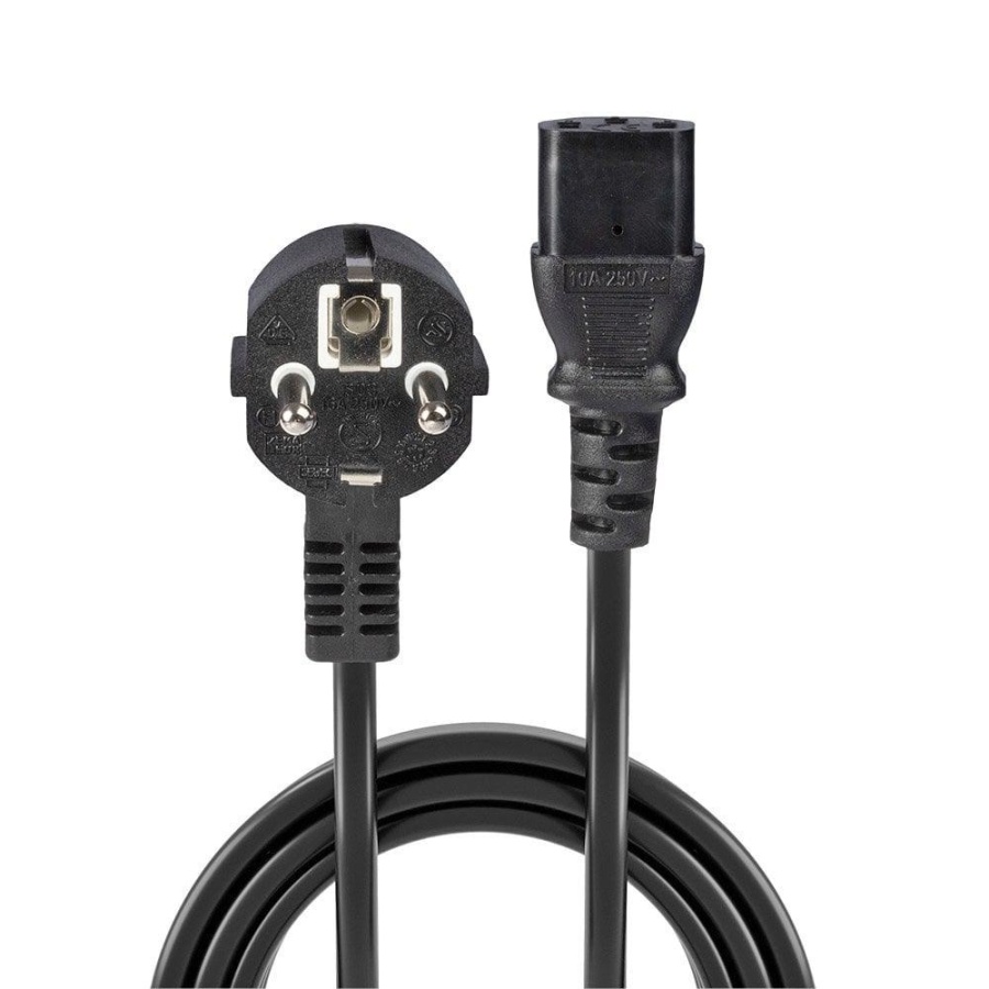 Cablu alimentare schuko Lindy IEC C13, 3m, negru Description Schuko 2 Pin Plug to IEC C13 Fully moulded Total length: 3m Colour: Black https://www.lindy-international.com/IEC-Mains-Cable-3m.htm?websale8 =ld0101.ld021102&amp;pi=30336&amp;ci=80 - Img 3