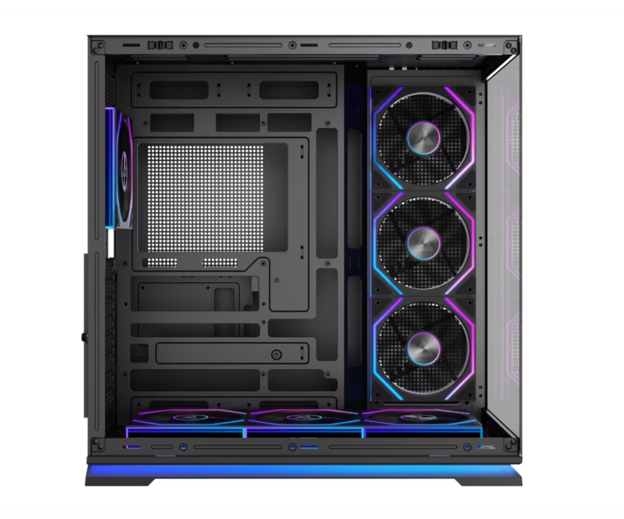 Carcasa ALPHAGEAR Ironclad mark 2, RGB, Mid Tower, Black - Img 2