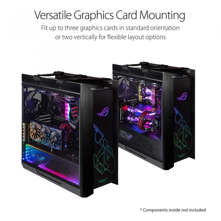 Carcasa Asus GX601 ROG STRIX HELIOS, fara sursa, Middle Tower, EATX, Black - Img 7