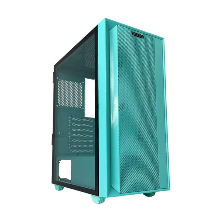 Carcasa PRO GAMING JUNGLE Mid Tower ARGB Cyan - Img 7