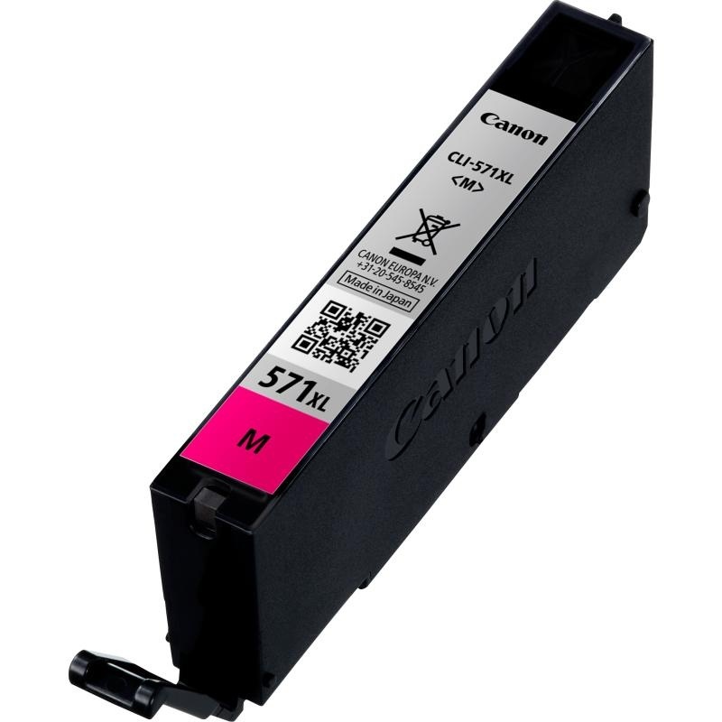 Cartus cerneala Canon CLI-571XL, magenta, capacitate 11ml, pentru Canon Pixma MG6850/MG6851, Canon Pixma MG5750/MG5751, Canon Pixma MG7750/MG7751/MG7752. - Img 3