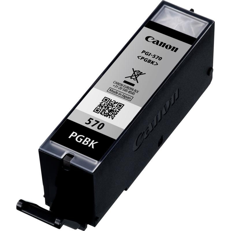 Cartus cerneala Canon PGI-570 PGBK, pigment black, capacitate 15ml, pentru Canon Pixma MG6850/MG6851, Canon Pixma MG5750/MG5751, Canon Pixma MG7750/MG7751/MG7752. - Img 2