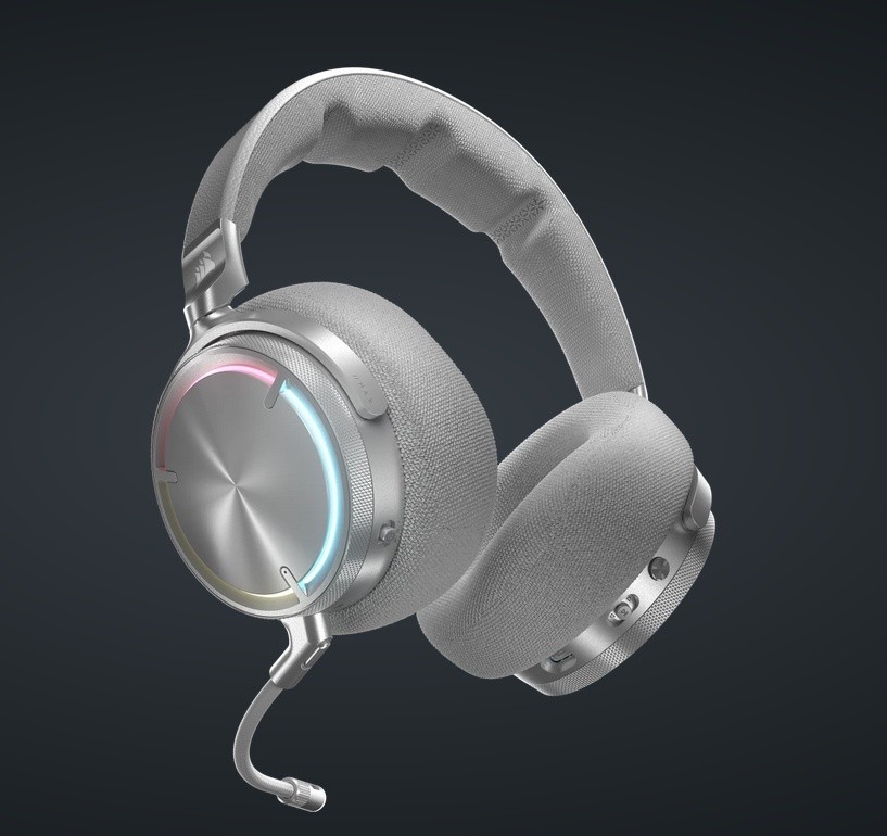 Casti Gaming CORSAIR VIRTUOSO MAX WIRELESS Silver - Img 3