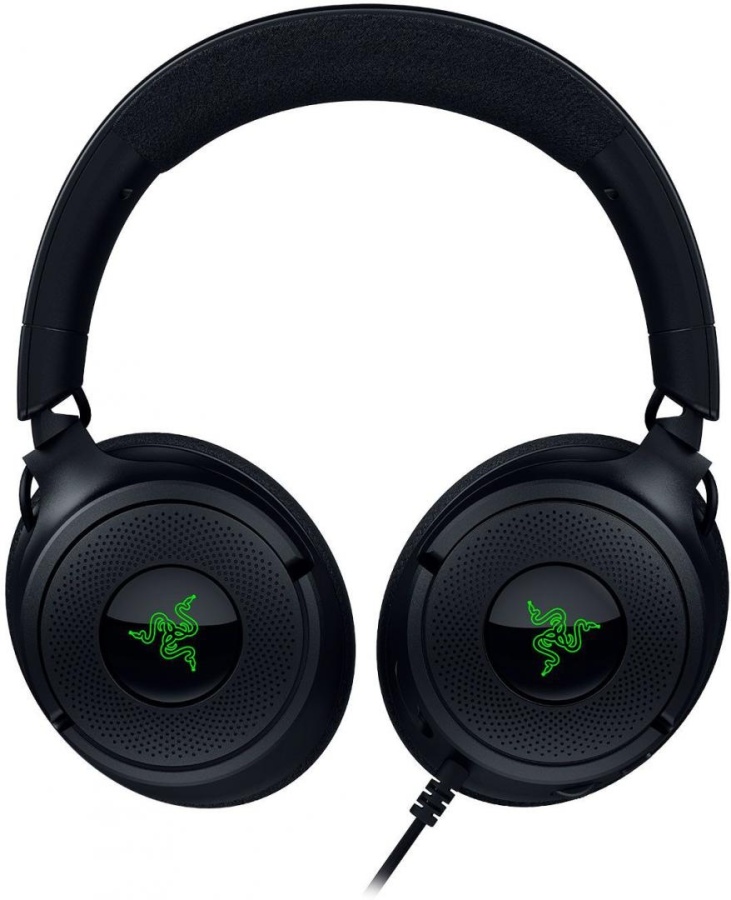 Casti gaming Razer Kraken V4 X, frecventa raspuns 20 Hz – 28 kHz, impendanta 32 Ω, driver customized Dynamic 40 mm Drivers, sensibilitate 96 dBSPL/mW at 1 kHz by HATS, frecventa microfon 100 Hz – 10 kHz, sensibilitate microfon -42 ± 3 dBV/Pa, 1 kHz, - Img 4