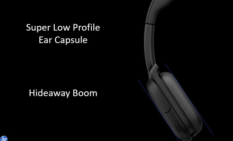Casti HP Focus 625, Wireless, noise-canceling - Img 2