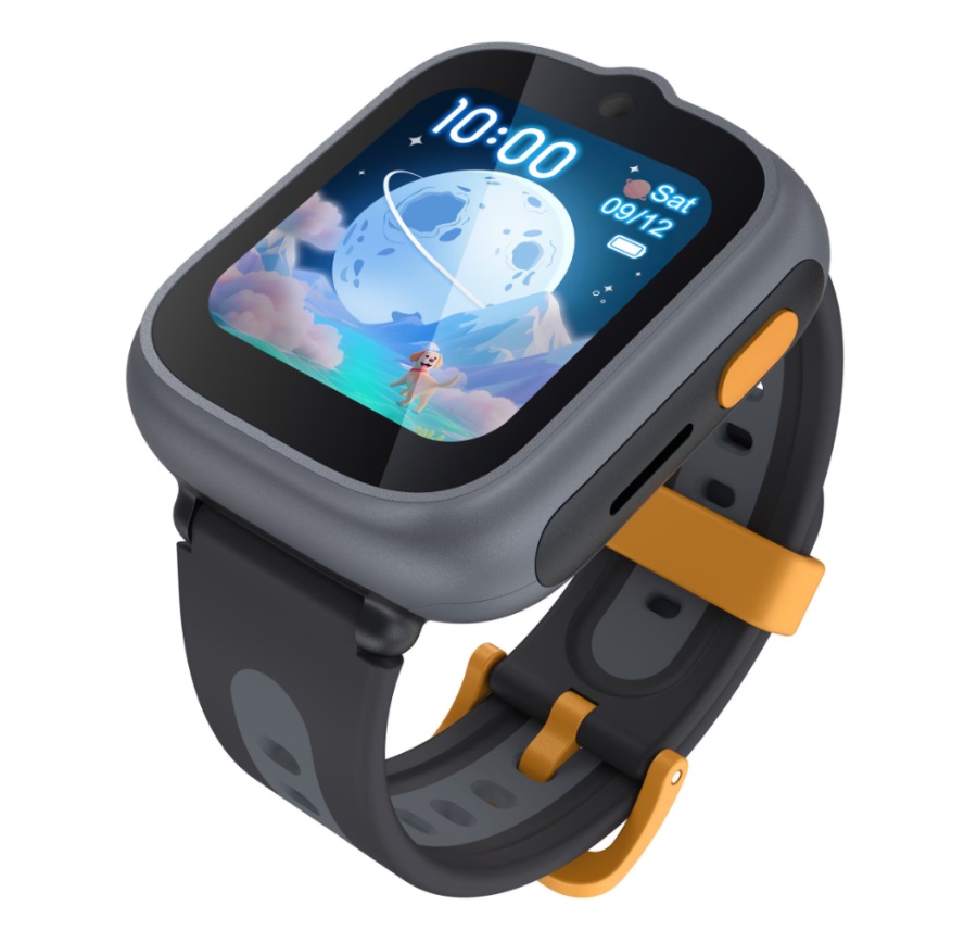 Ceas SmartWatch pentru copii TCL MOVETIME Kids Watch MT48, 1.68", 4G, GPS, IP68 2ATM, Camera 2MP, Nebula Grey - Img 7