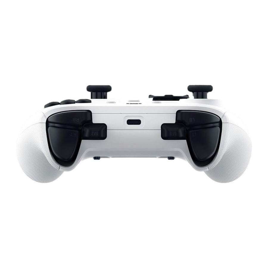 Controller cu fir Razer Wolverine V3 Tournament Edition, compatibil XBOX &amp; PC, butoane de actiune mecanice Razer Mecha Tactile, butoane analogice Anti-drift Hall, lungime cablu 3m, interfata USB-C la USB-A, alb - Img 2