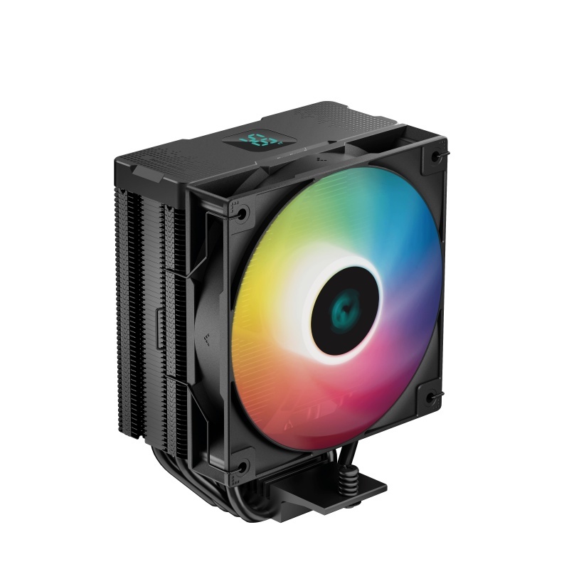 Cooler Procesor DEEPCOOL AG400 DIGITAL ARGB NEGRU - Img 8