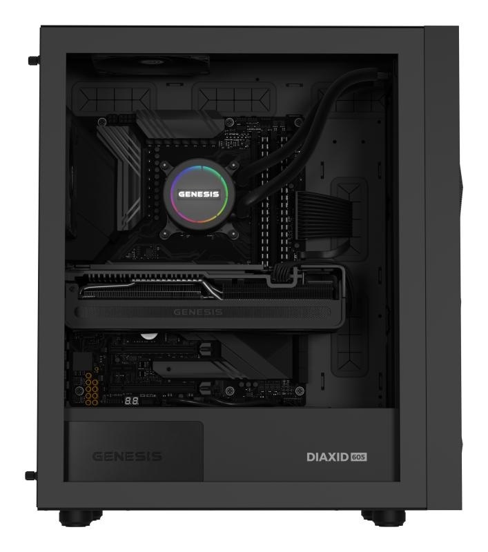 Cooler Procesor GENESIS HYDRIA 360 NEGRU, dimensiune radiator 397x120x27mm, 3 ventilatoare ARGB, Viteza ventilatoare: 500-1550 RPM, Airflow ventilatoare: 80 CFM, Suport AMD: AM4/AM5, suport INTEL: LGA 1151/1156/1150/1200/1700/1851 - Img 12