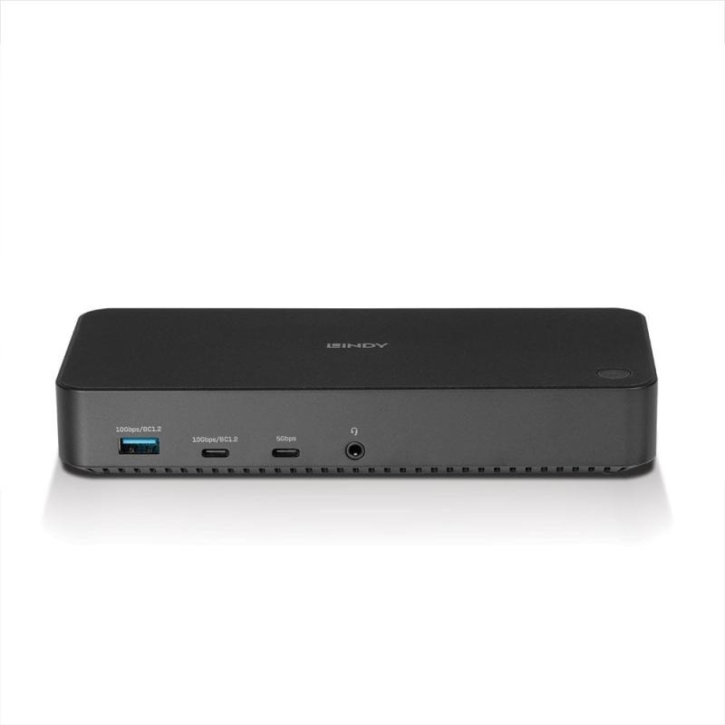 Docking station Lindy, interfete: USB Type C la 3x USB Type A, 2x USB Type C - Img 7